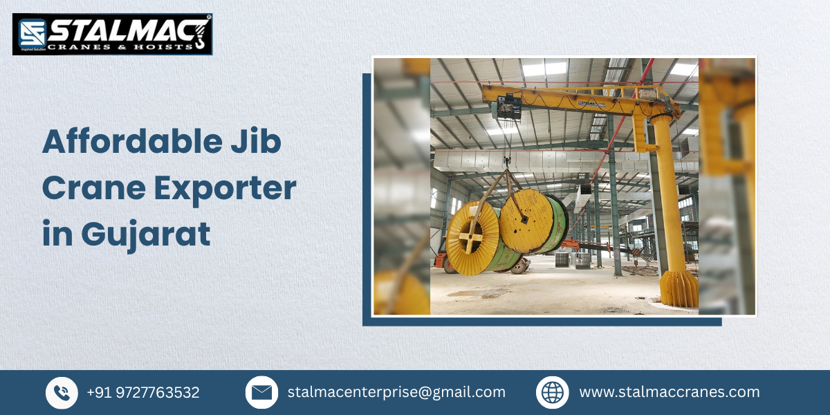 Affordable Jib Crane Exporter in Gujarat – Stalmac Enterprise