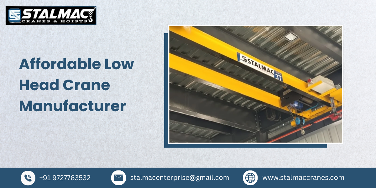 Affordable Low Head Crane Manufacturer – Stalmac Enterprise