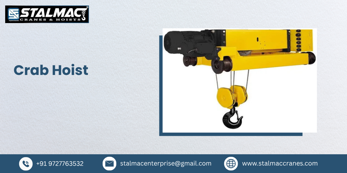 Crab Hoist Manufacturer in India – Stalmac Enterprise