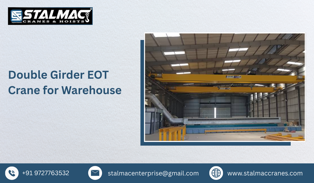 Double Girder EOT Crane for Warehouse
