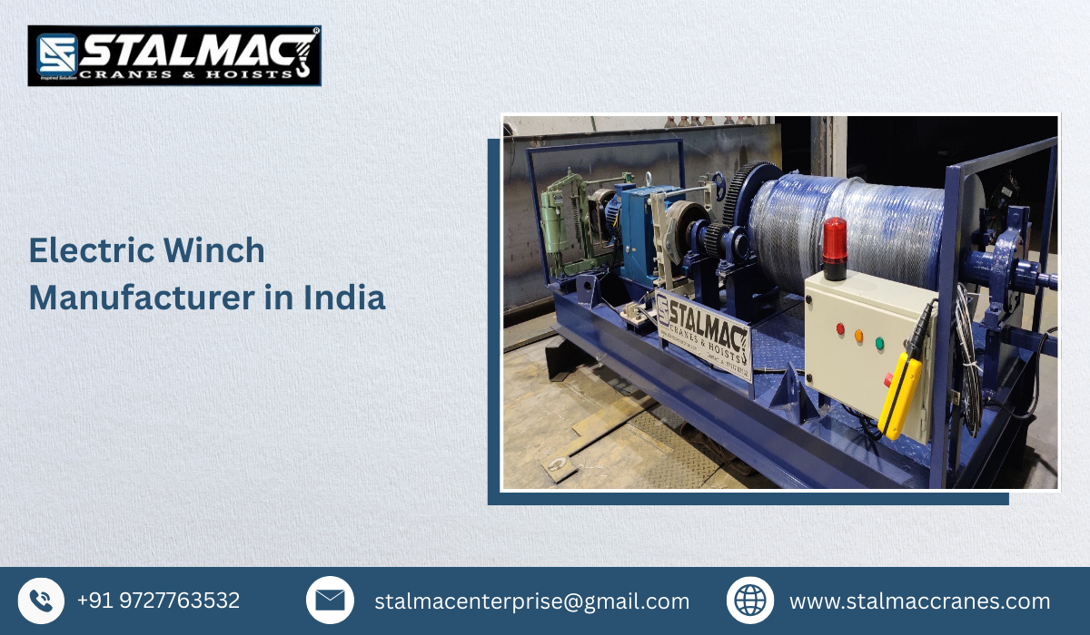 Electric Winch Manufacturer in India
