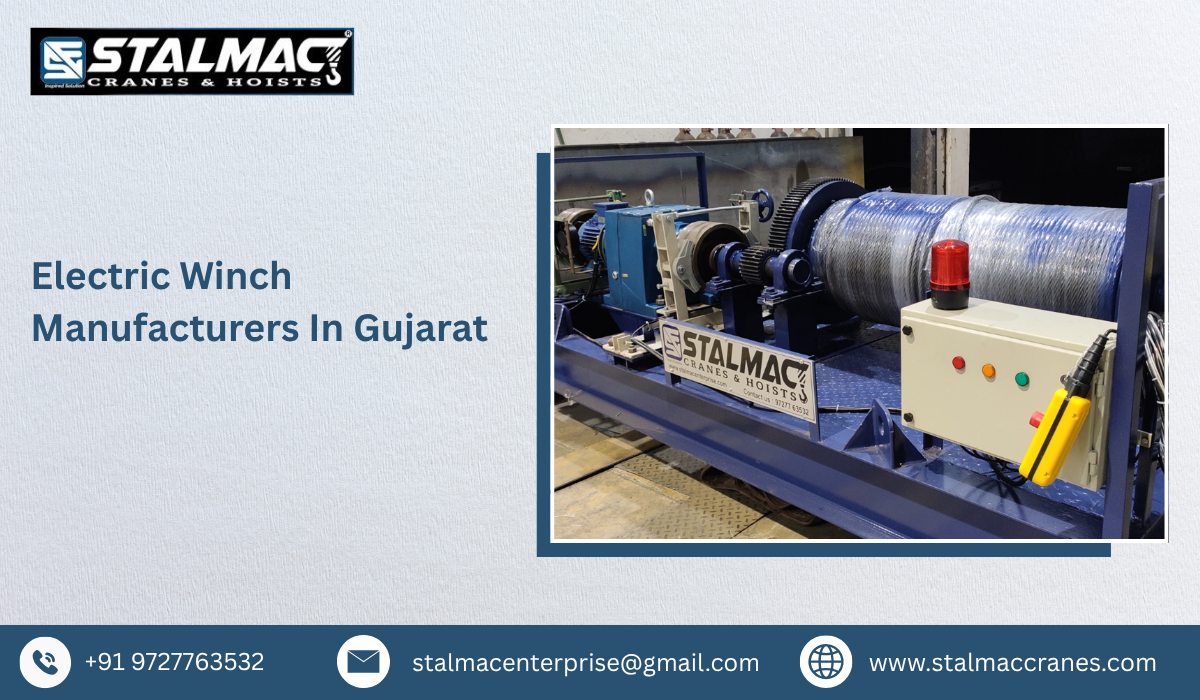 Electric Winch Manufacturers in Gujarat