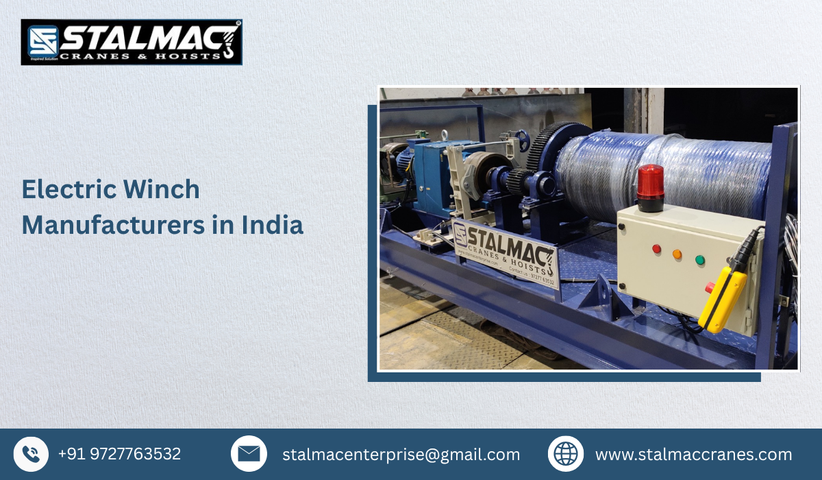 Electric Winch Manufacturers in India