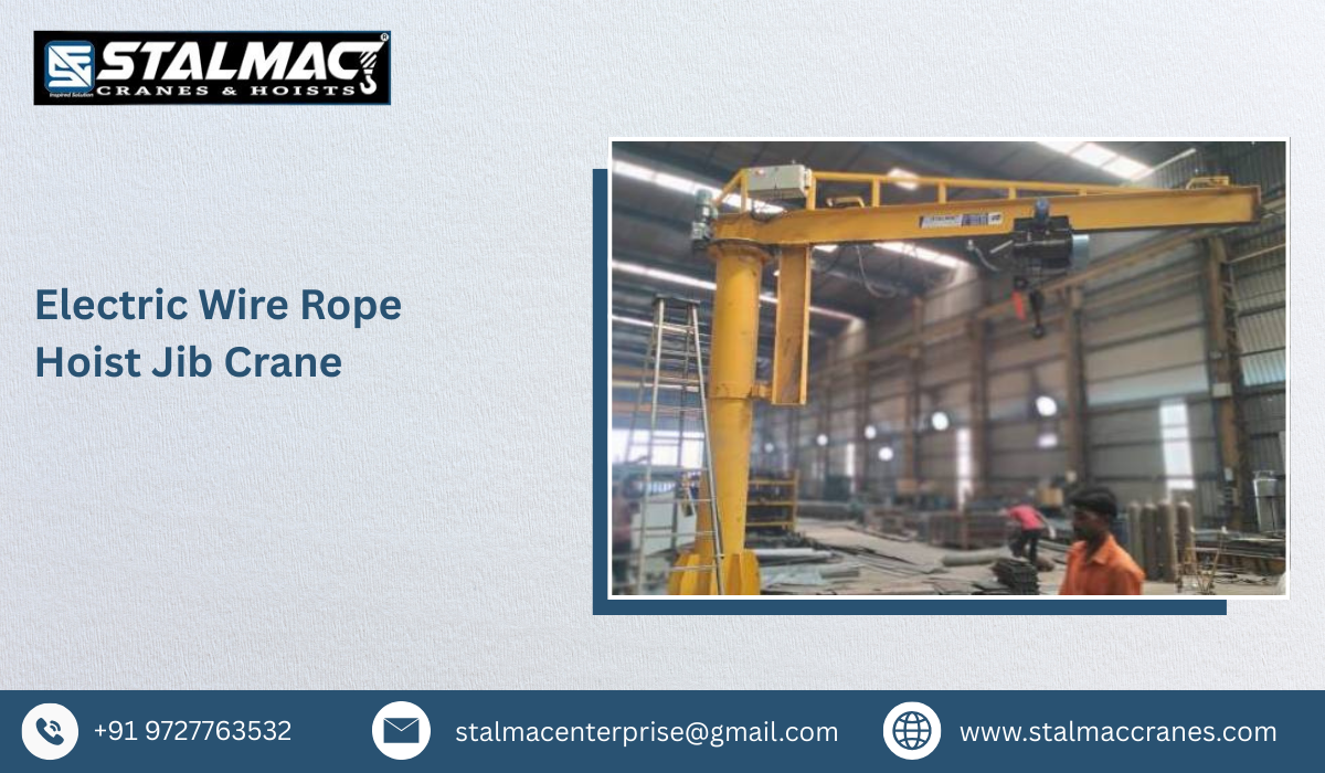Electric Wire Rope Hoist Jib Crane