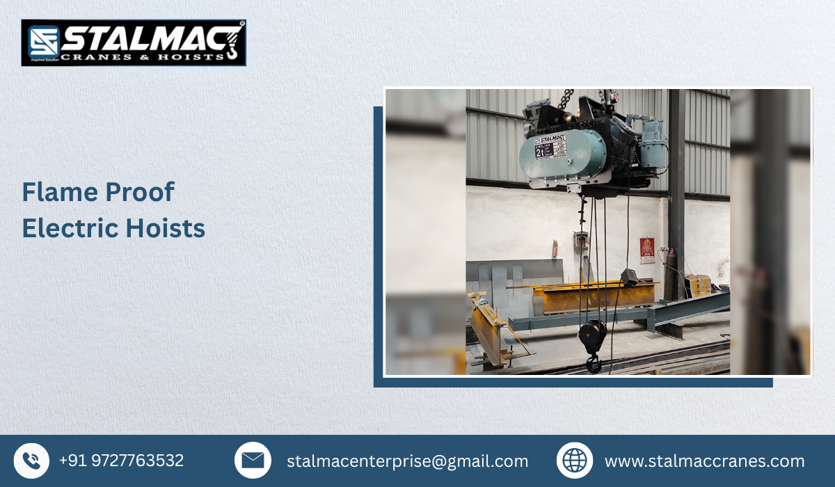 Flame Proof Electric Hoists