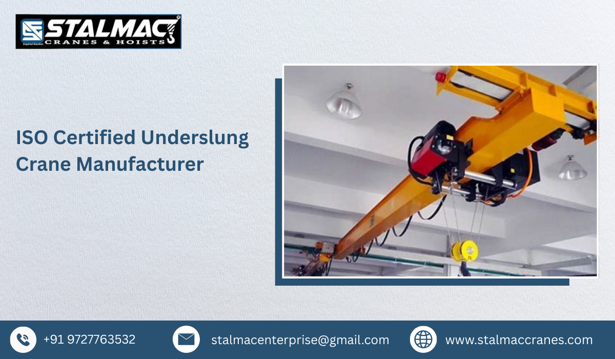 ISO Certified Underslung Crane Manufacturer