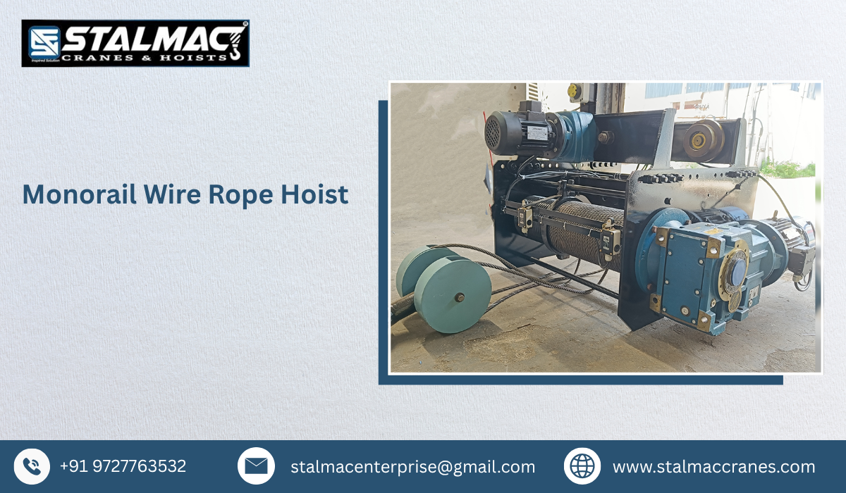 Monorail Wire Rope Hoist
