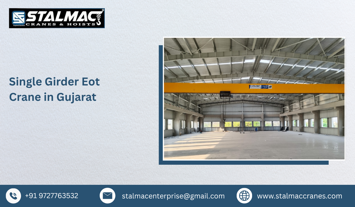 Single Girder Eot Crane in Gujarat